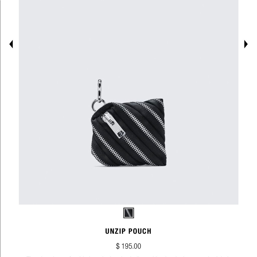 ALEXANDER WANG UNZIP POUCH - Picture 6 of 7